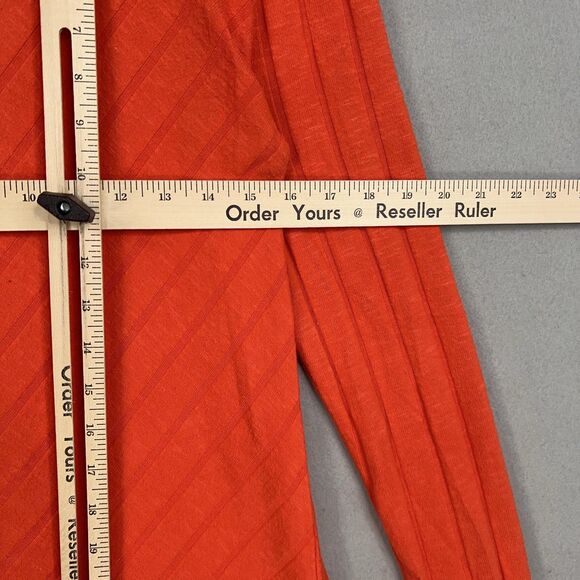 Maeve Anthropologie Sweater Womens Medium Orange Devine Tunic Top Minimal Cozy - Picture 11 of 14